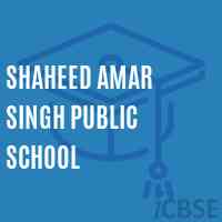 Shaheed Amar Singh Public School Logo