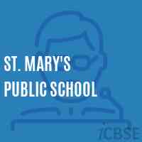 St. Mary's Public School Logo