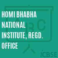 Homi Bhabha National Institute, Regd. Office Logo