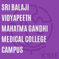 Sri Balaji Vidyapeeth Mahatma Gandhi Medical College Campus Logo