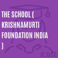 The School ( Krishnamurti Foundation India ) Logo