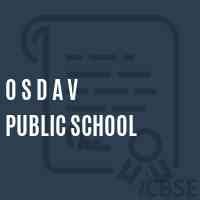 O S D A V Public School Logo