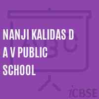 Nanji Kalidas D A V Public School Logo