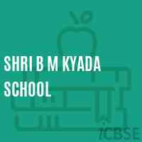 Shri B M Kyada School Logo