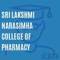 Sri Lakshmi Narasimha College of Pharmacy Logo