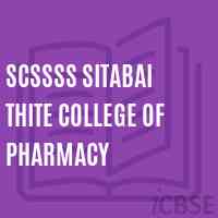 Scssss Sitabai Thite College of Pharmacy Logo