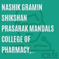 Nashik Gramin Shikshan Prasarak Mandals College of Pharmacy, Anjaneri, Nashik-422 213 Logo