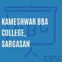 Kameshwar Bba College, Sargasan Logo