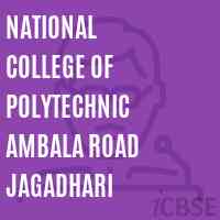 National College of Polytechnic Ambala Road Jagadhari Logo