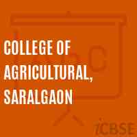 College of Agricultural, Saralgaon Logo