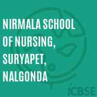 Nirmala School of Nursing, Suryapet, Nalgonda Logo