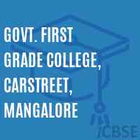 Govt. First Grade College, Carstreet, Mangalore Logo