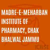 Madre-E-Meharban Institute of Pharmacy, Chak Bhalwal Jammu Logo