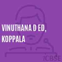 Vinuthana D Ed, Koppala College Logo