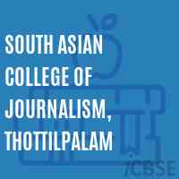 South Asian College of Journalism, Thottilpalam Logo
