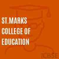 St.Marks College of Education Logo