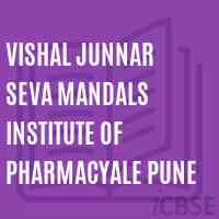 Vishal Junnar Seva Mandals Institute of Pharmacyale Pune Logo