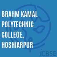 Brahm Kamal Polytechnic College, Hoshiarpur Logo