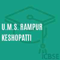 U.M.S. Rampur Keshopatti Middle School Logo