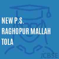 New P.S. Raghopur Mallah Tola Primary School Logo
