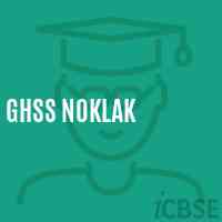Ghss Noklak High School Logo
