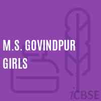 M.S. Govindpur Girls Middle School Logo