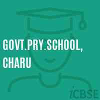 Govt.Pry.School, Charu Logo