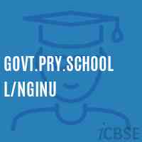 Govt.Pry.School L/nginu Logo