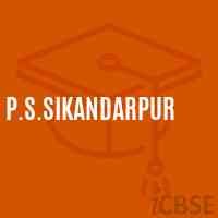 P.S.Sikandarpur Primary School Logo