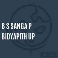B S Sanga P Bidyapith Up Secondary School Logo