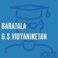Baratala G.S.Vidyaniketan Secondary School Logo