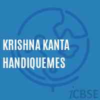 Krishna Kanta Handiquemes Middle School Logo