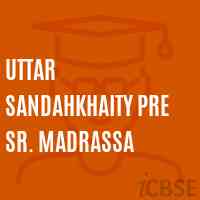 Uttar Sandahkhaity Pre Sr. Madrassa Middle School Logo