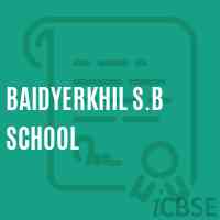 Baidyerkhil S.B School Logo