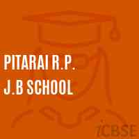 Pitarai R.P. J.B School Logo