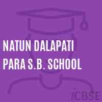 Natun Dalapati Para S.B. School Logo