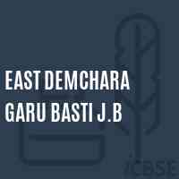 East Demchara Garu Basti J.B Primary School Logo