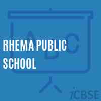 Rhema Public School Logo
