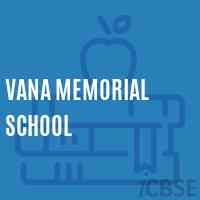 Vana Memorial School Logo
