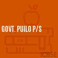Govt. Puilo P/s Primary School Logo