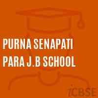 Purna Senapati Para J.B School Logo