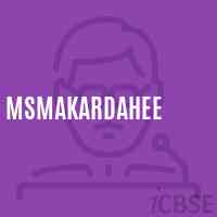 Msmakardahee Middle School Logo