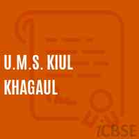 U.M.S. Kiul Khagaul Middle School Logo