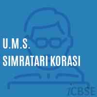 U.M.S. Simratari Korasi Middle School Logo