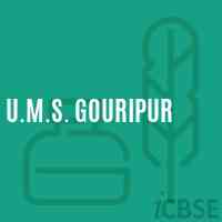 U.M.S. Gouripur Middle School Logo