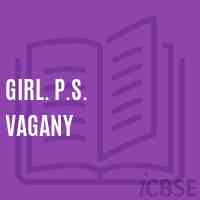 Girl. P.S. Vagany Primary School Logo