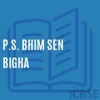 P.S. Bhim Sen Bigha Primary School Logo
