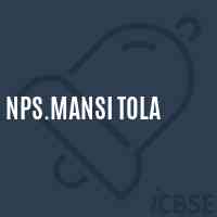 Nps.Mansi Tola Primary School Logo
