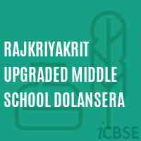 Rajkriyakrit Upgraded Middle School Dolansera Logo