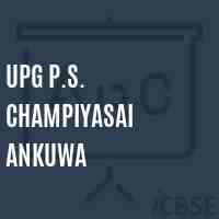 Upg P.S. Champiyasai Ankuwa Primary School Logo